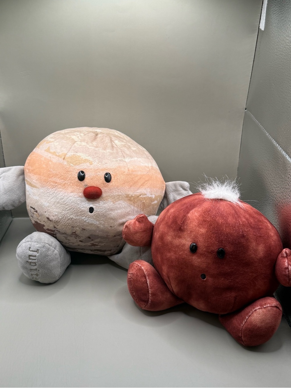 Celestial Buddies Mars & Jupiter Plush Planets Stuffed Animal Learning Toys Lot
